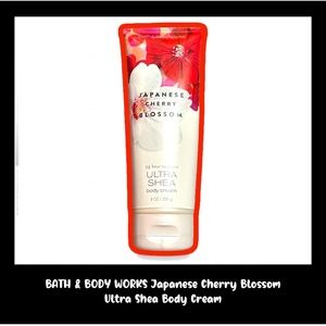 BATH & BODY WORKS Japanese Cherry Blossom 8.0 Ounces Ultra Shea Body Cream